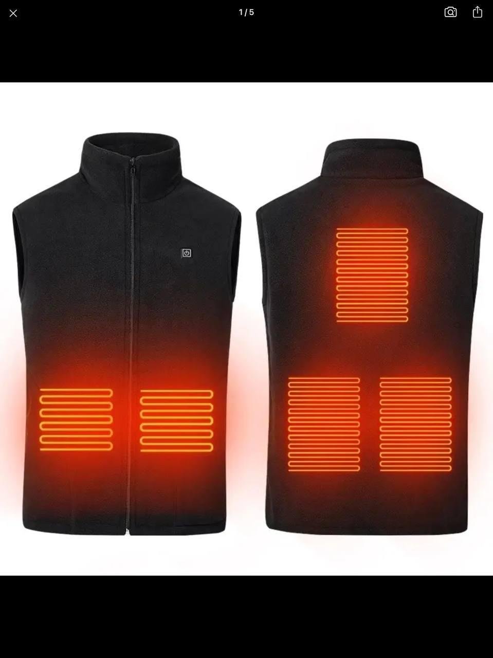 Жилет с подогревом от USB Omni-Heat L Мультикам (15158130) - фото 7