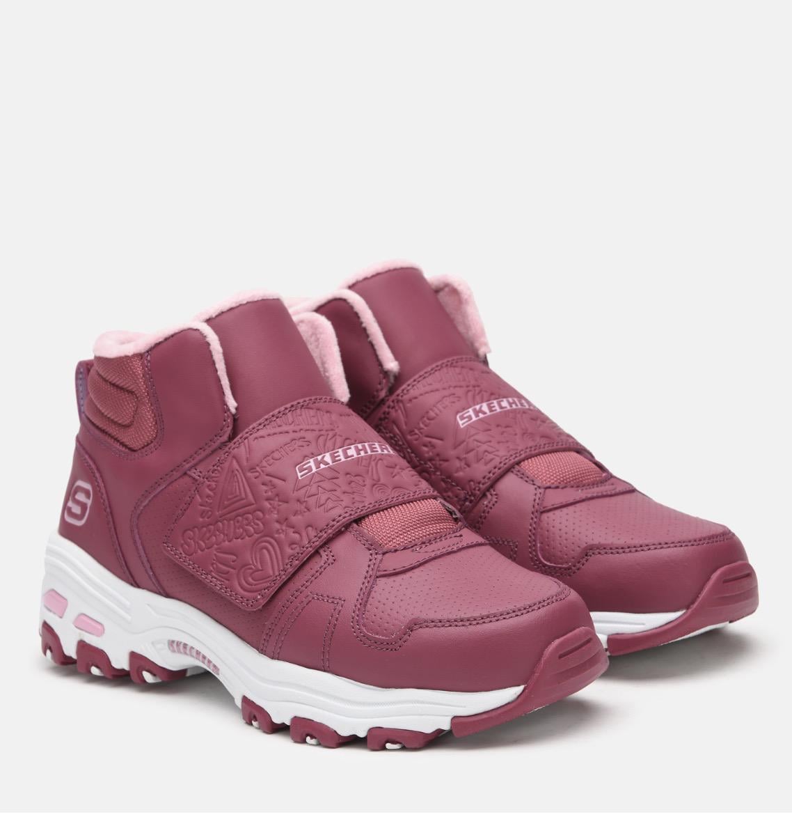 Ботинки на девочку Skechers р. 37 (664136L)