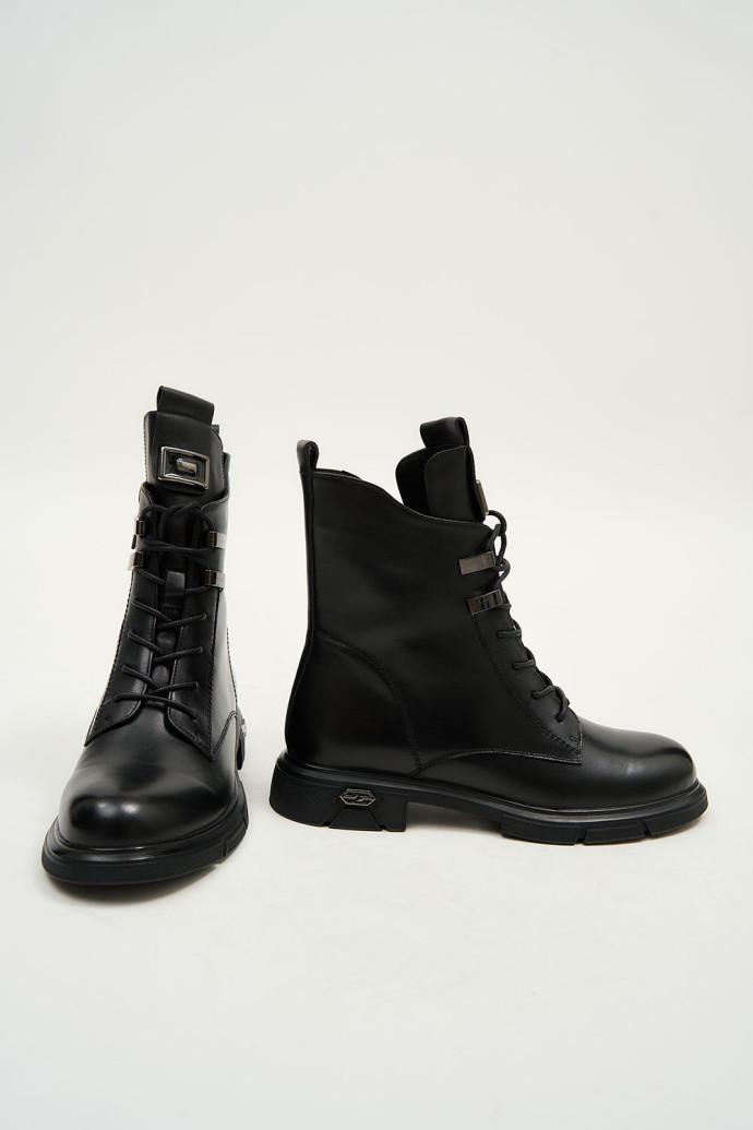 Черевики жіночі Fabio Monelli р. 40 Чорний (180349)