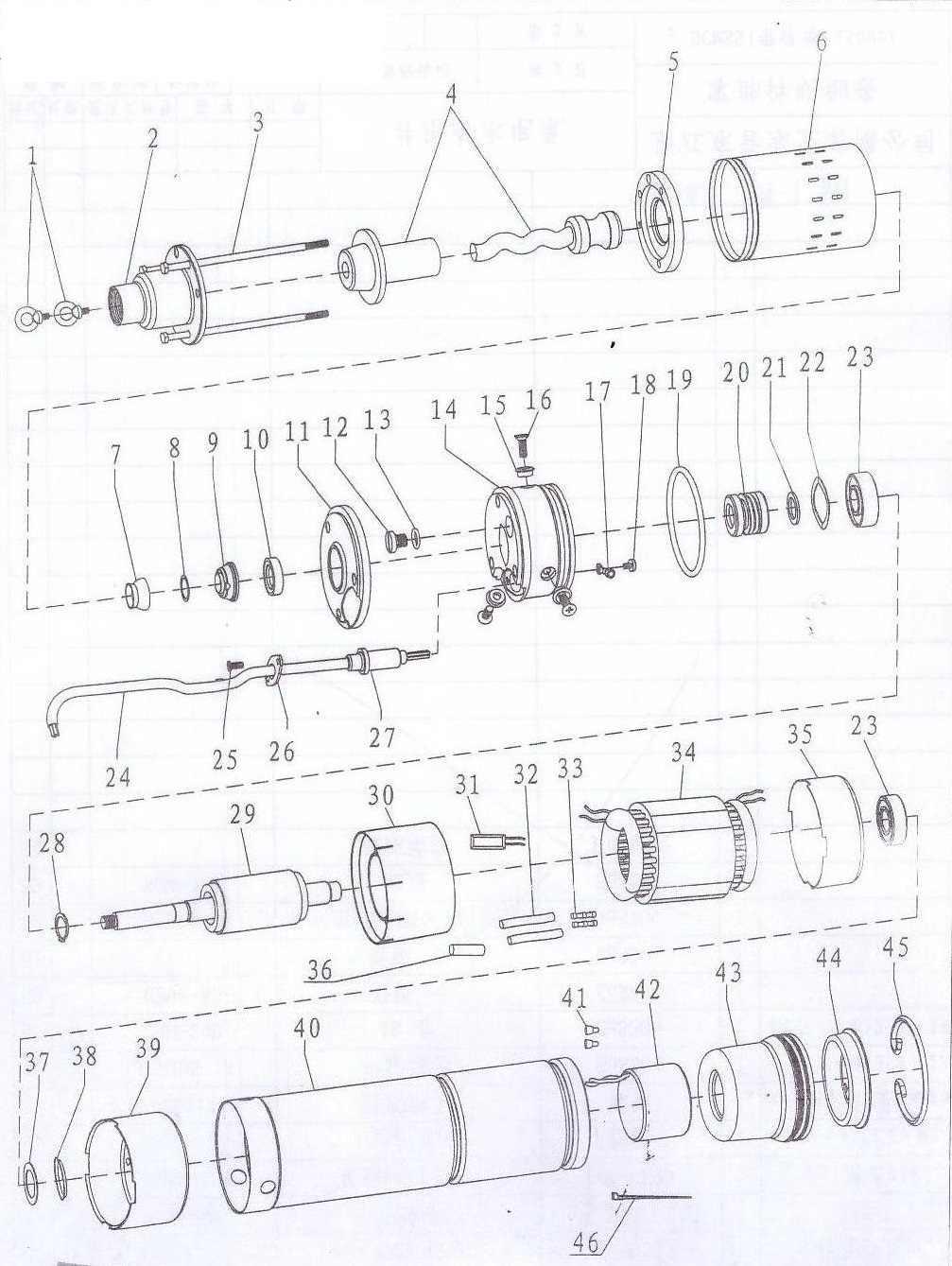 Насос скважинный винтовой Dongyin 4QGD1.2-100-0.75 777213 750 Вт (220345) - фото 3