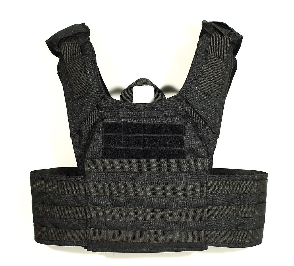 Чохол бронежилета ЗСО Plate Carrier Black (725531) - фото 2