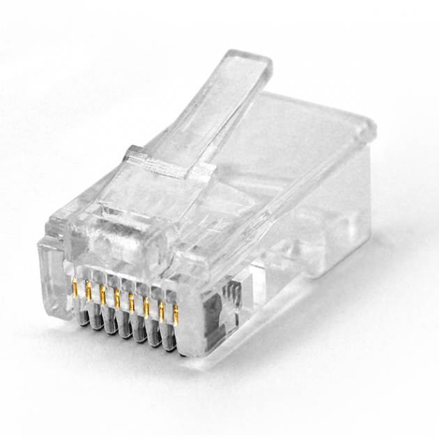 Коннектор Ritar PREMIUM RJ-45 8P8C Cat-5 100 шт. (1540636070)