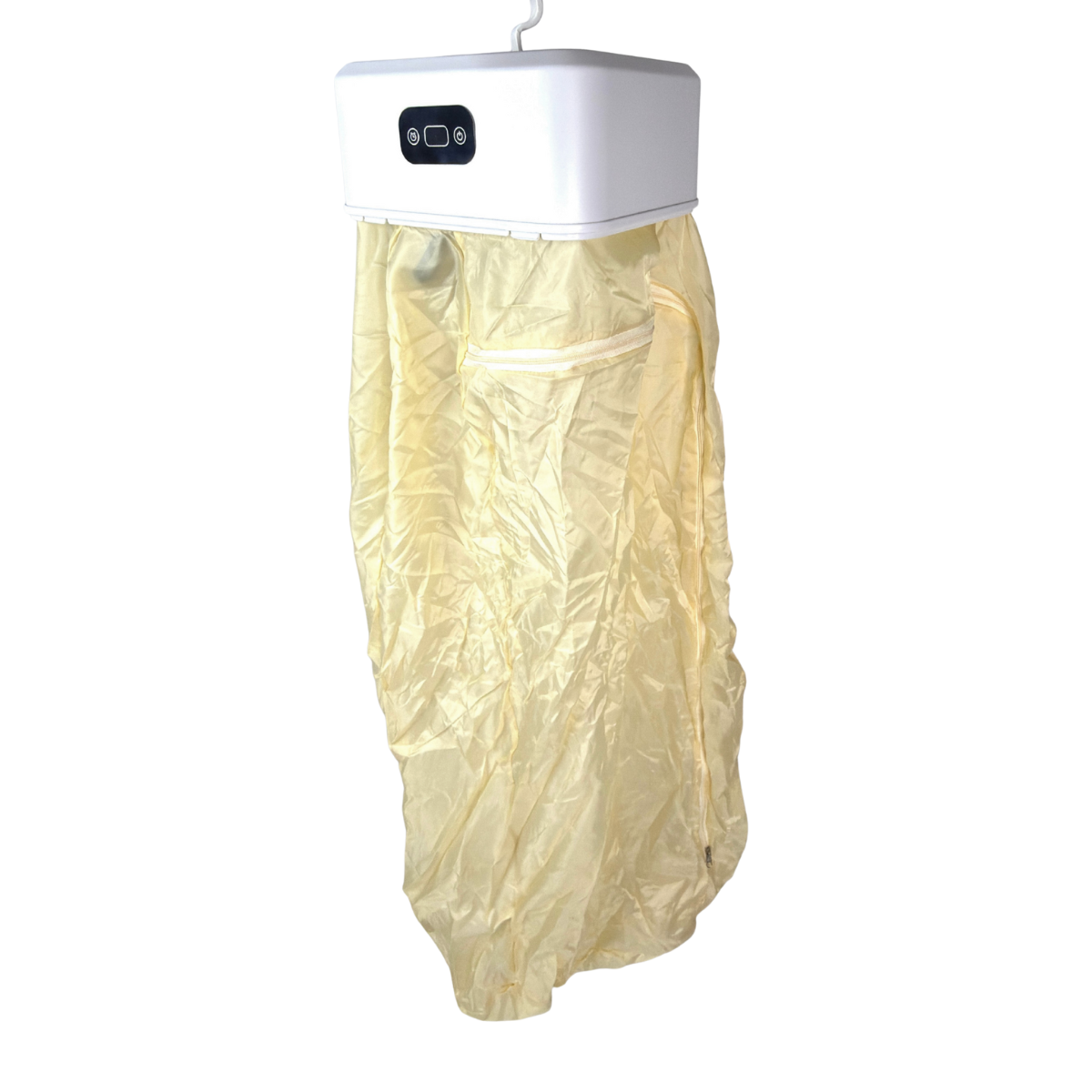 Сушилка для одежды электрическая вертикальная с чехлом и пультом Белый (ERW-915)