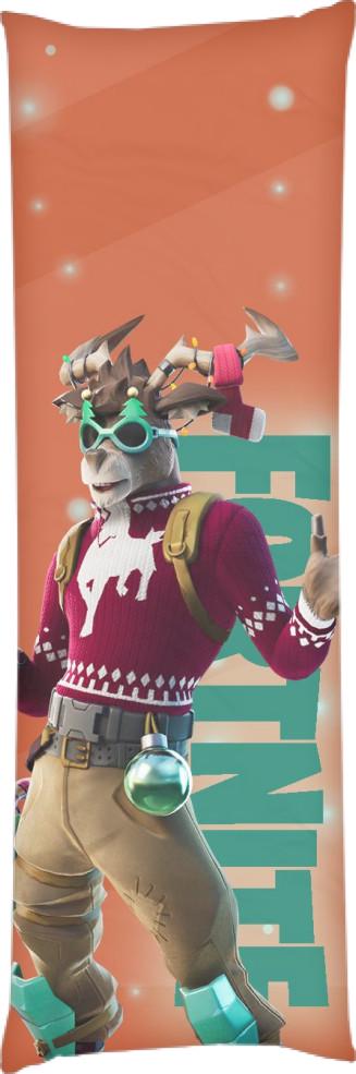 Подушка дакимакура Fortnite dolph 50х150 см (13545710)