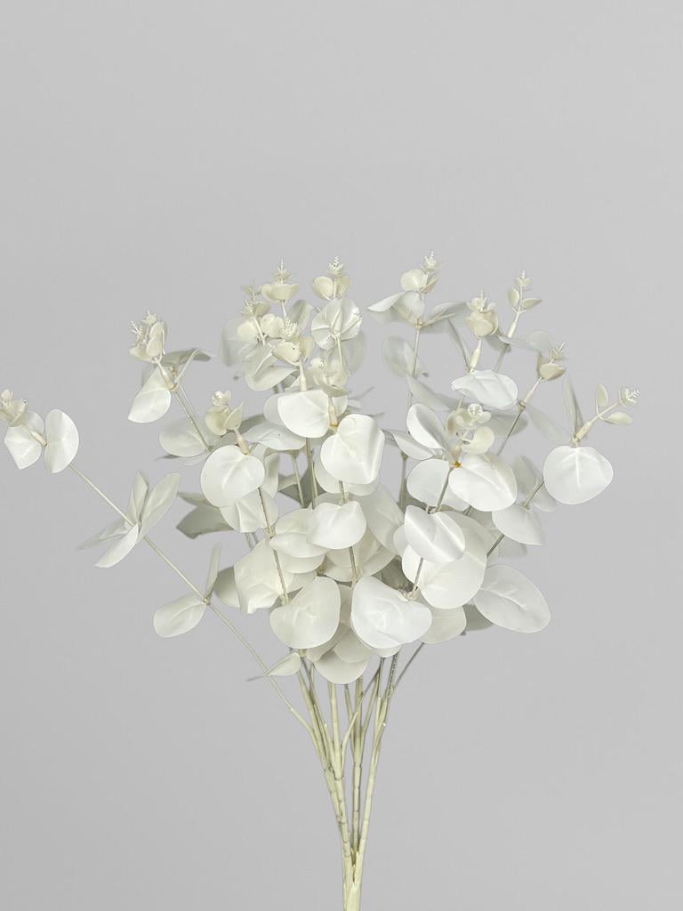 Искусственный эвкалипт 46 см Белый (Р03017) - фото 3