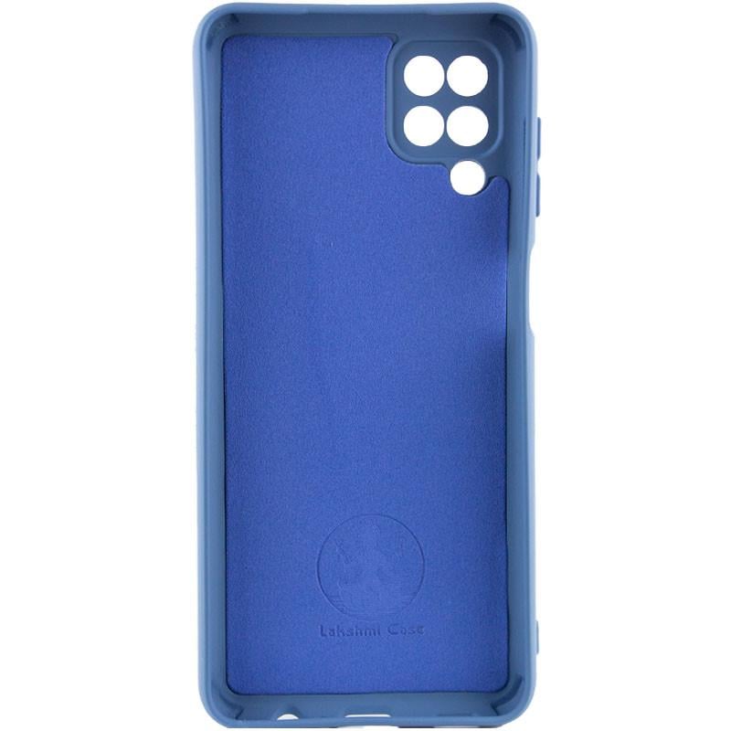 Противоударный чехол Silicone Cover Lakshmi Full Camera (A) для Samsung Galaxy M33 5G Navy Blue - фото 2