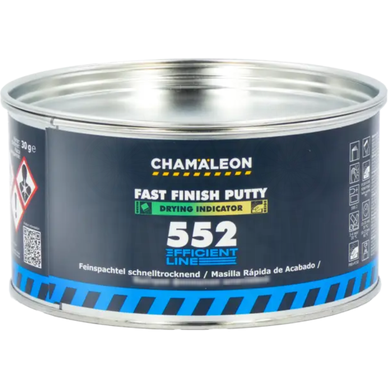 Шпаклівка фінішна швидковисихаюча з індикатором Сhamaleon 552, 1 л