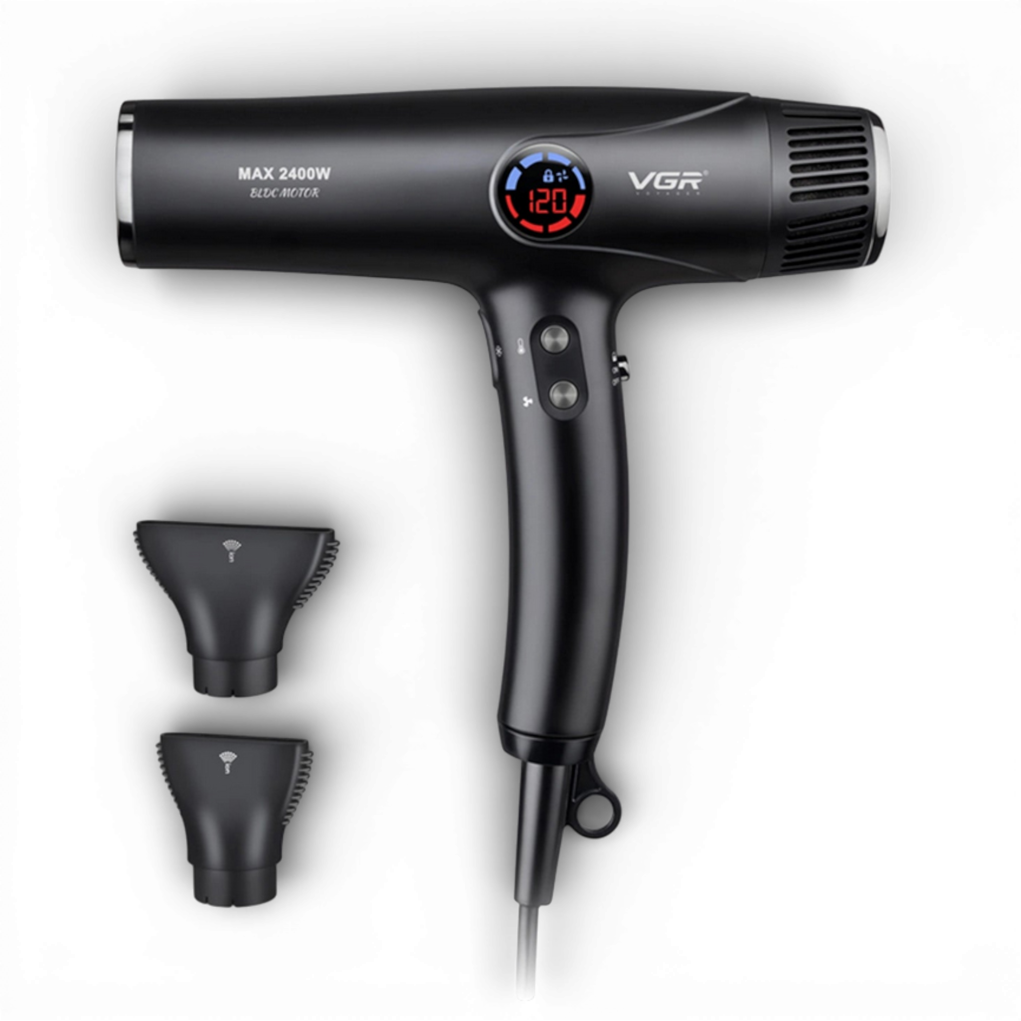 Фен для волосся професійний VGR V-469Black 2400 Вт