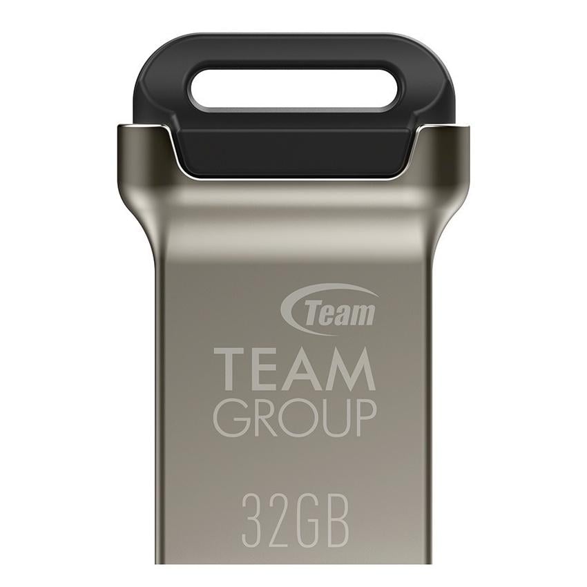 Флеш-память USB Team Group C162 32 Гб USB 3.1 Серый с черным (TC162332GB01) - фото 1 Флеш-память USB Team Group C162 32 Гб USB 3.1 Серый с черным (TC162332GB01) - фото 1