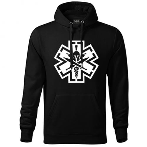 Худі унісекс Тактична медицина S Чорний (15320735-2-187262-S)