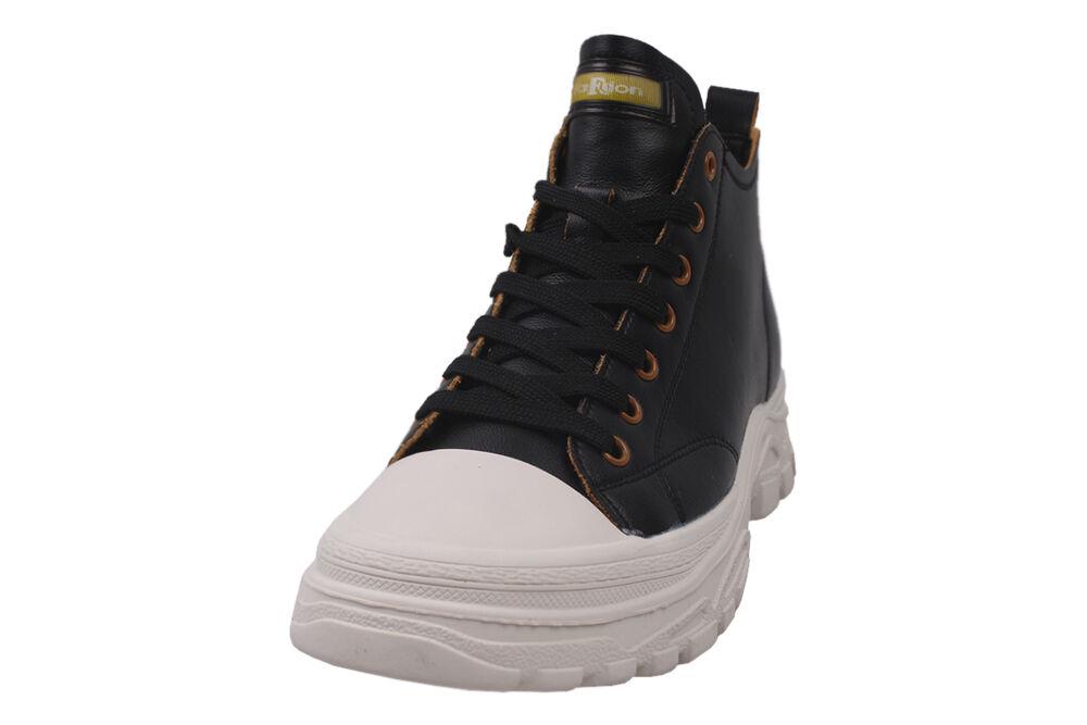 Кеди жіночі Berkonty зі шкіри Чорний (235-20DHC 38) - фото 5 Кеди жіночі Berkonty зі шкіри Чорний (235-20DHC 38) - фото 5