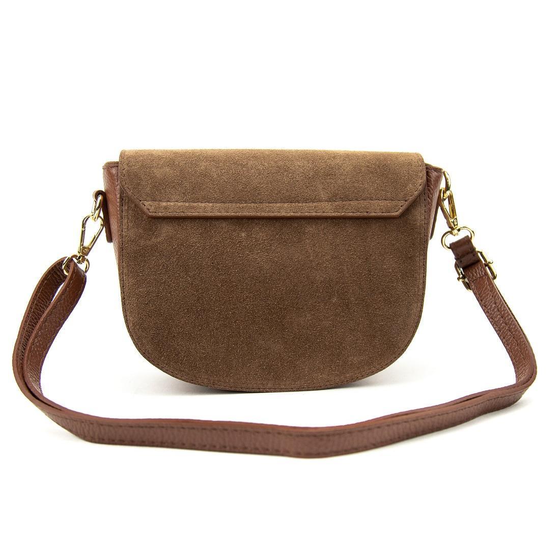 Женская сумка замшевая Firenze Italy F-IT-9876C Рыжый (2798991938) - фото 5