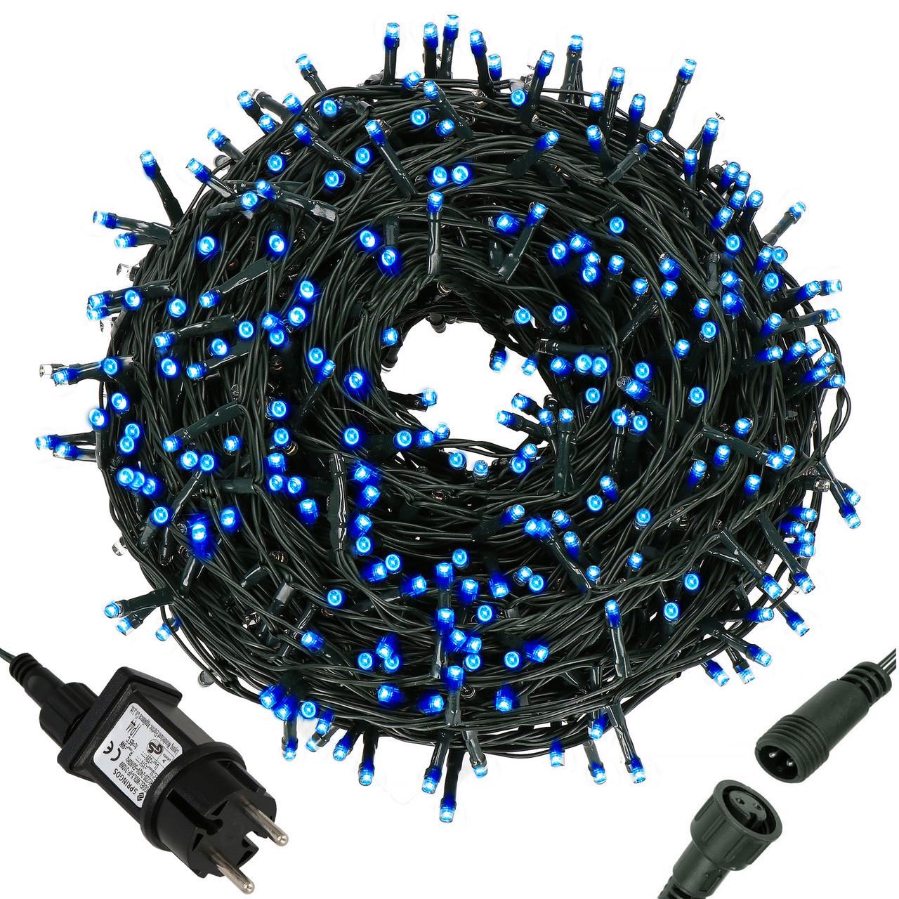 Гірлянда вулична Springos Led Blue CL0523 s-vida L 25 м - фото 6 Гірлянда вулична Springos Led Blue CL0523 s-vida L 25 м - фото 6