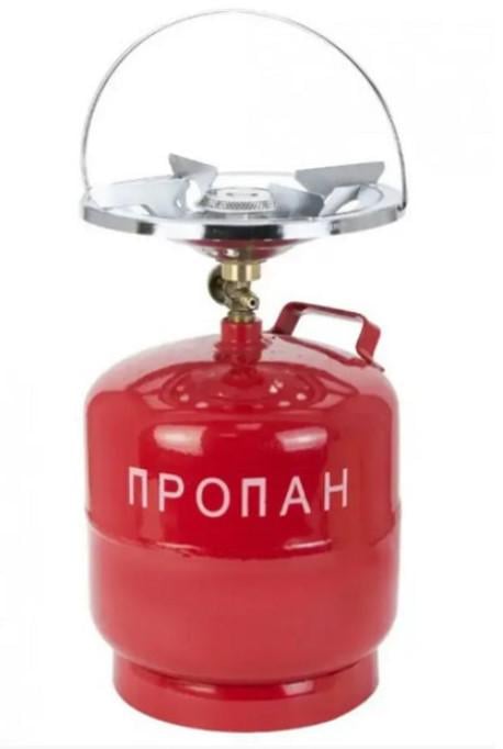 Газовый комплекс Nurgaz Kamp Soba 1500 Вт NG 309 до 20 кв/м с баллоном на 8 л (27449741) - фото 11