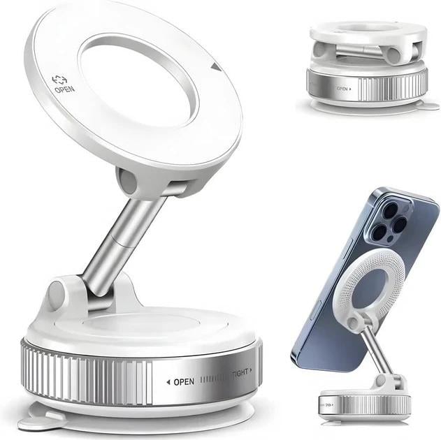 Тримач для телефона X68/K007с вакуумний з присоскою 360° - фото 4 Тримач для телефона X68/K007с вакуумний з присоскою 360° - фото 4