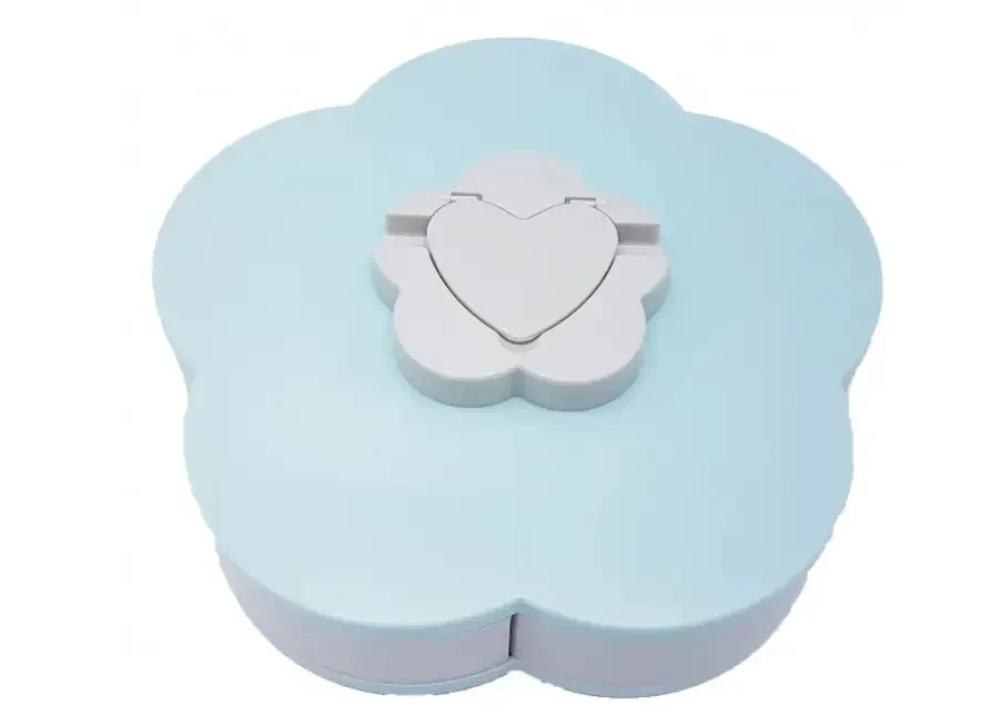 Тарелка-органайзер для закусок вращающаяся Candy Box 1 ярус Голубой (1345CB1MSKC17)