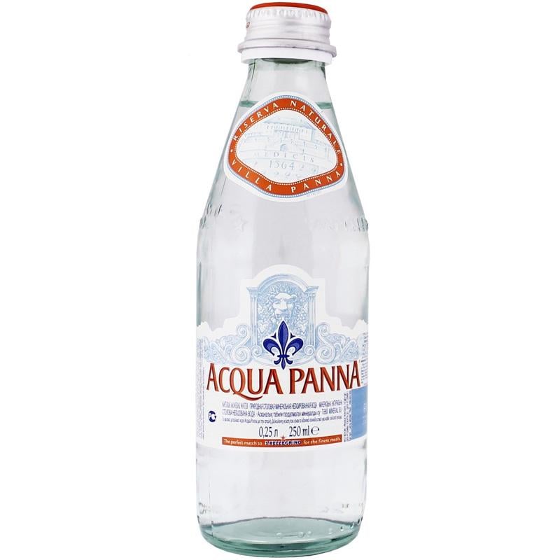 Вода минеральная негазированная Acqua Panna 6 шт. х 0,25 л (18359)