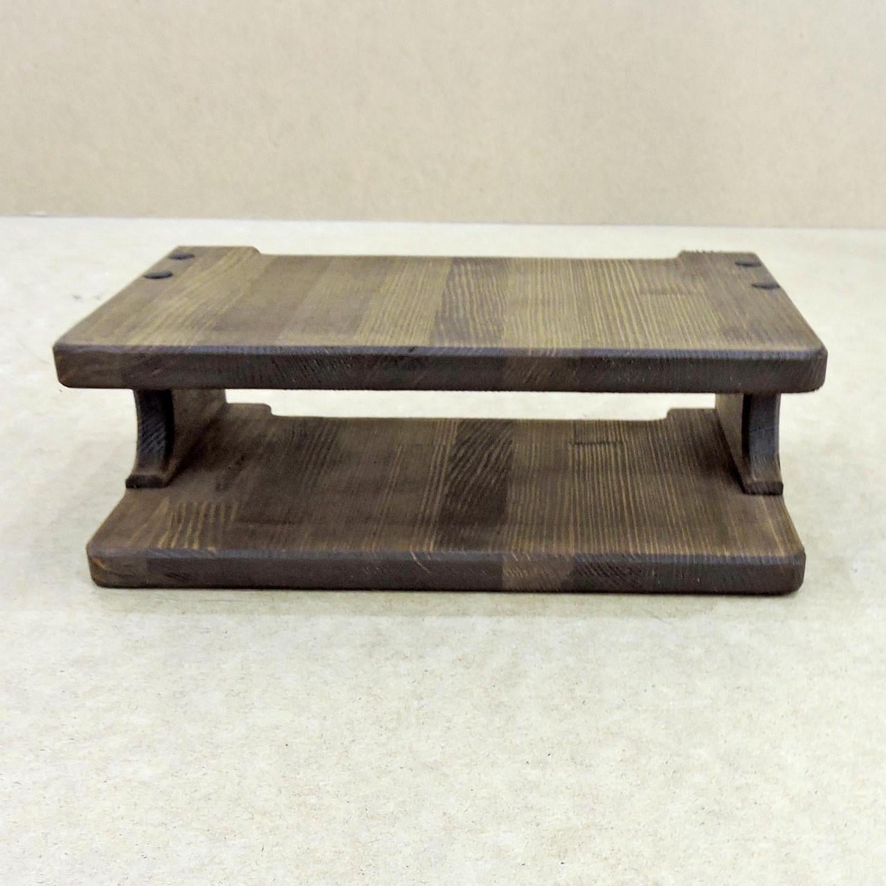 Полка для роутера из дерева Тарту 30 Капучино (ПВР-300409)