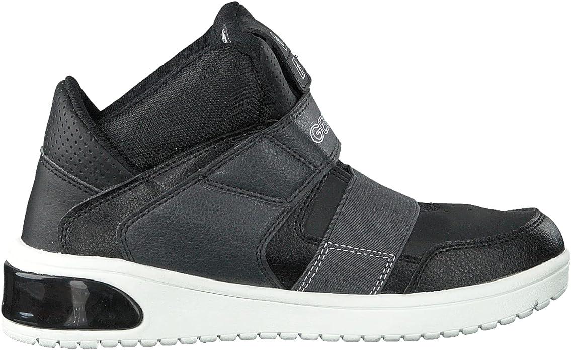 Кросівки демі високі Geox XLED з підсвіткою р. 32 Black (17708308) - фото 7