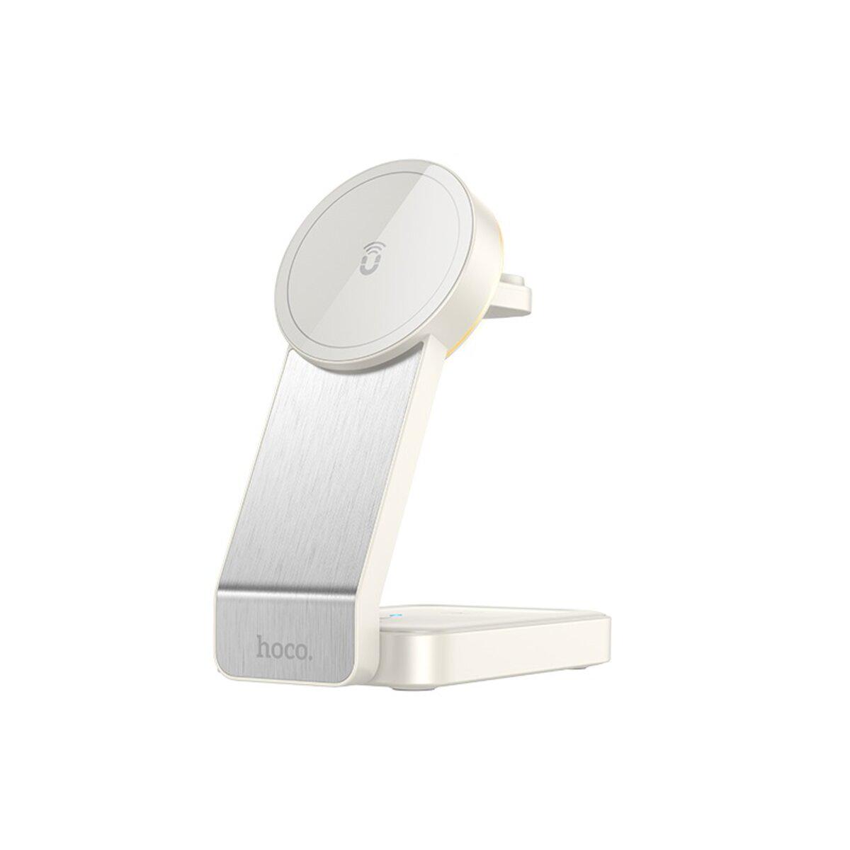 Зарядное устройство беспроводное Hoco CQ3 Motorcycle folding 3в1 Молочное (6942007602341) Зарядное устройство беспроводное Hoco CQ3 Motorcycle folding 3в1 Молочное (6942007602341)