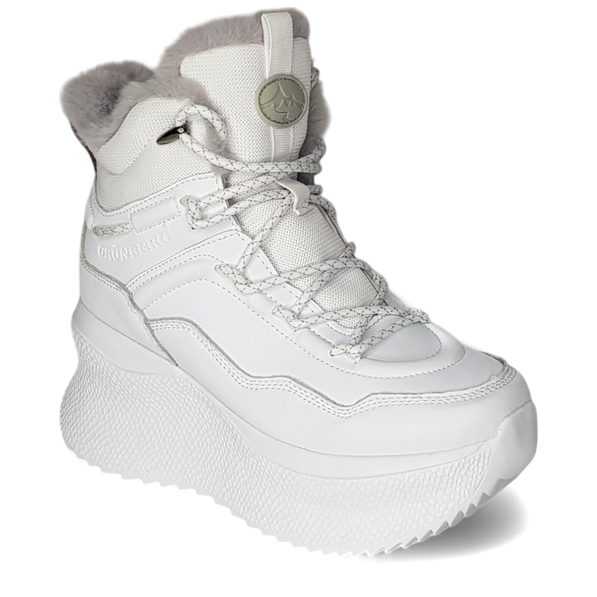 Ботинки женские зимние Grunberg спортивные р. 41 Белый (013852-41)