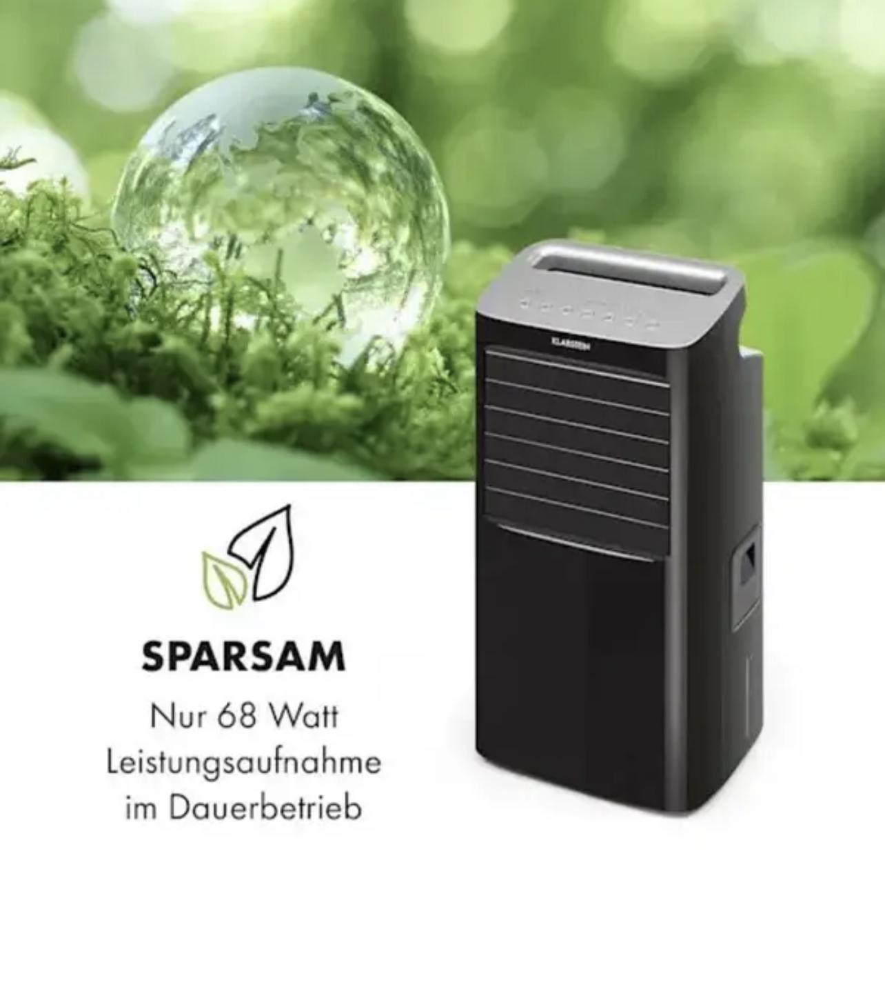 Охолоджувач-вентилятор Klarstein Coldplayer 4в1 384м3/год 68Вт - фото 6 Охолоджувач-вентилятор Klarstein Coldplayer 4в1 384м3/год 68Вт - фото 6