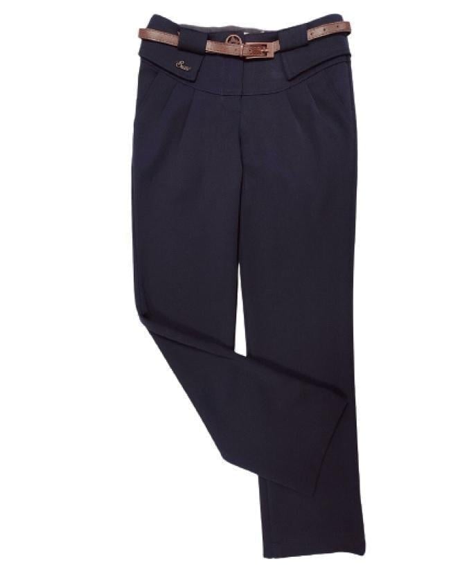 Брюки школьные для девочки Suzie КЛАРИС 04 шерсть 152 см Синий (547601_152)