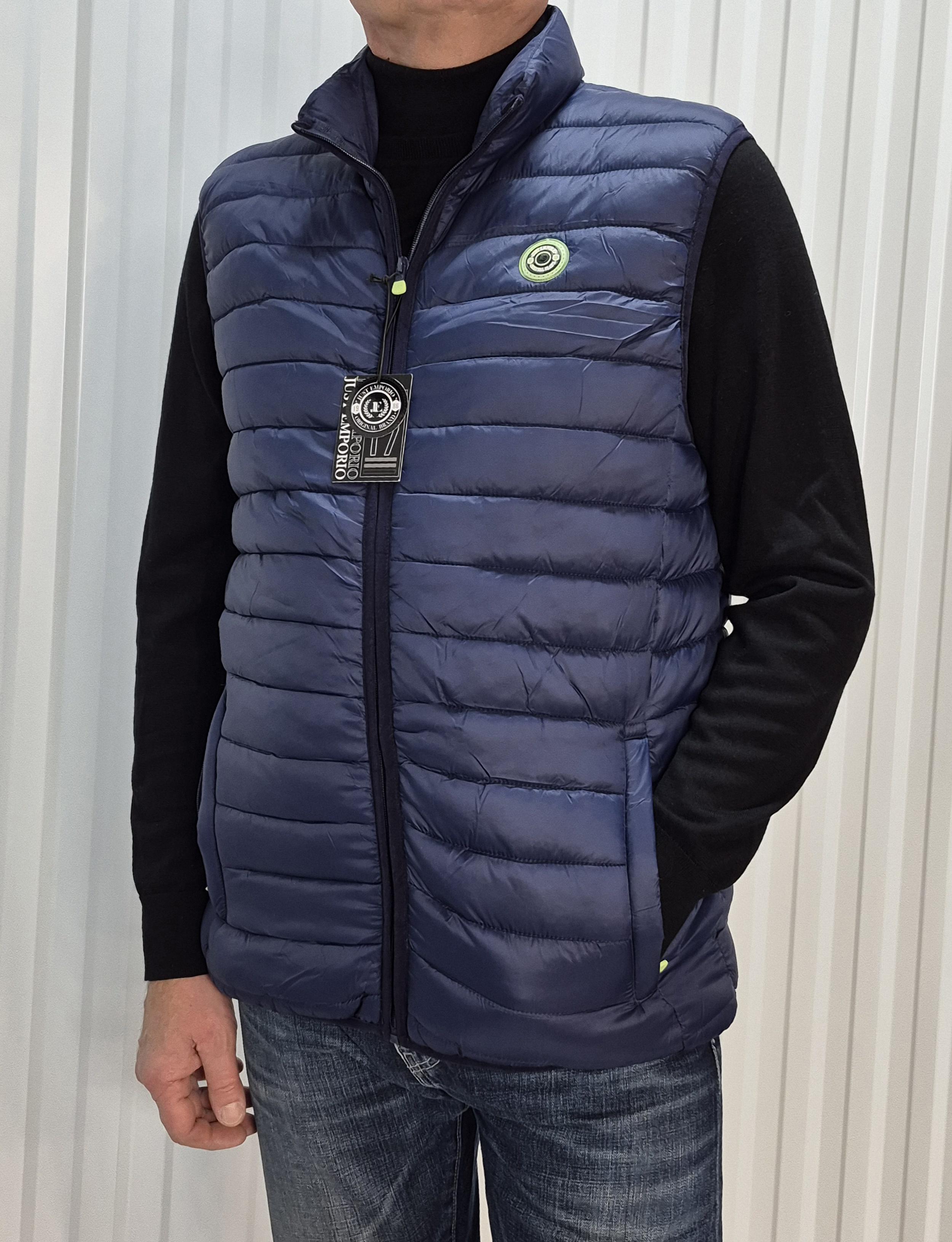 Жилет чоловічий Just Emporio 2XL Синій (1615) - фото 2 Жилет чоловічий Just Emporio 2XL Синій (1615) - фото 2