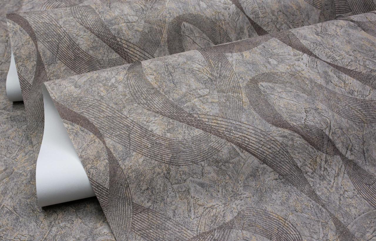 Шпалери флізелінові SINTRA Impulse 532553 декор вініл гарячого тиснення 1,06х10,05 м Коричневий Шпалери флізелінові SINTRA Impulse 532553 декор вініл гарячого тиснення 1,06х10,05 м Коричневий