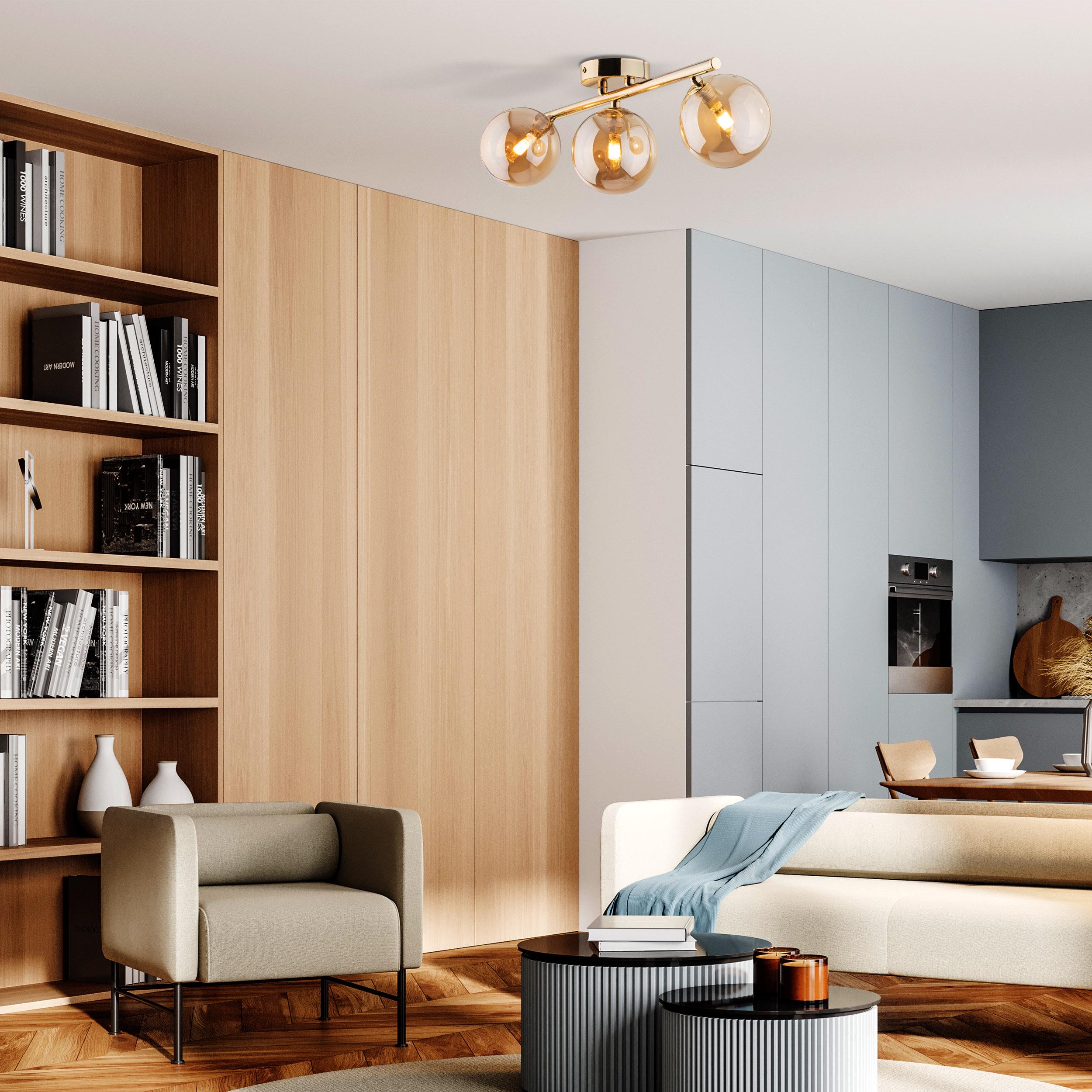 Люстра TK Lighting ESTERA Gold (5418) - фото 2 Люстра TK Lighting ESTERA Gold (5418) - фото 2