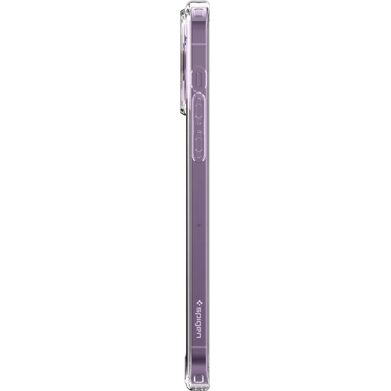 Прозорий чохол накладка Spigen Ultra Hybrid Mag MagSafe Case for iPhone 14 Pro Max, Deep Purple (ACS05581) - фото 7