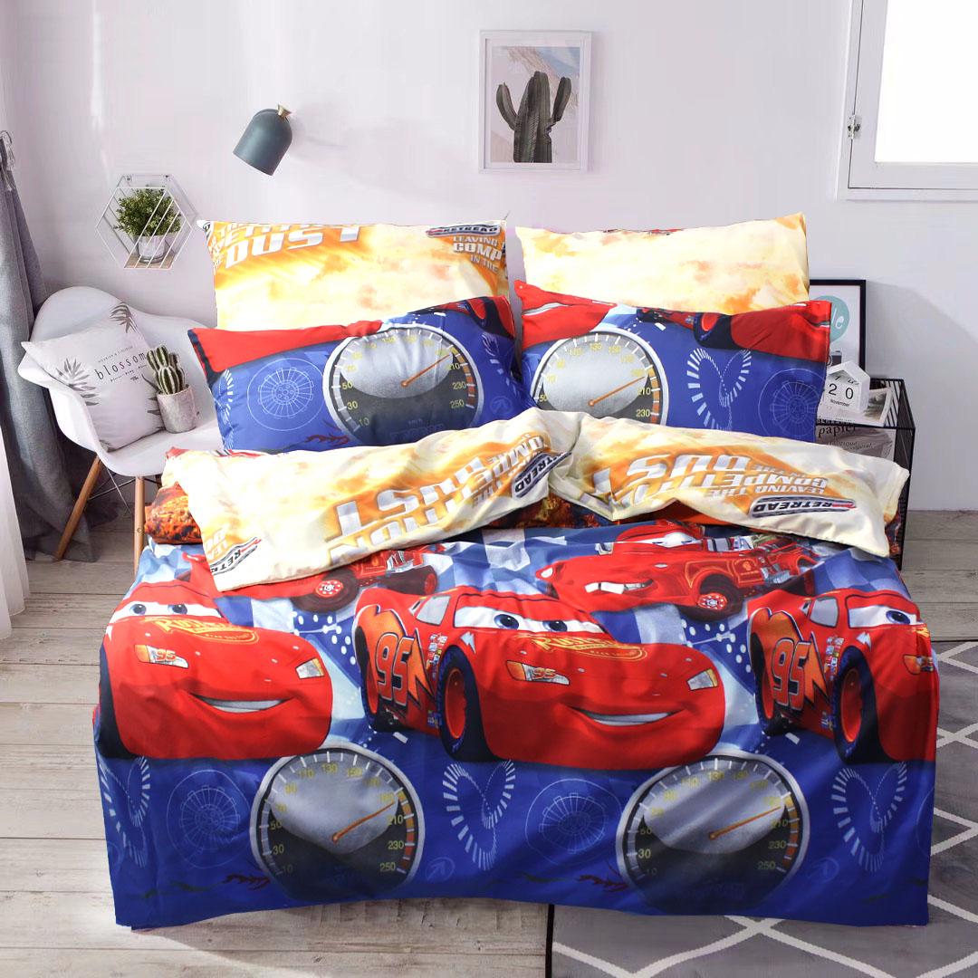 Пододеяльник Еней-плюс Р0155 145х210 см Синий/Бежевый/Красный