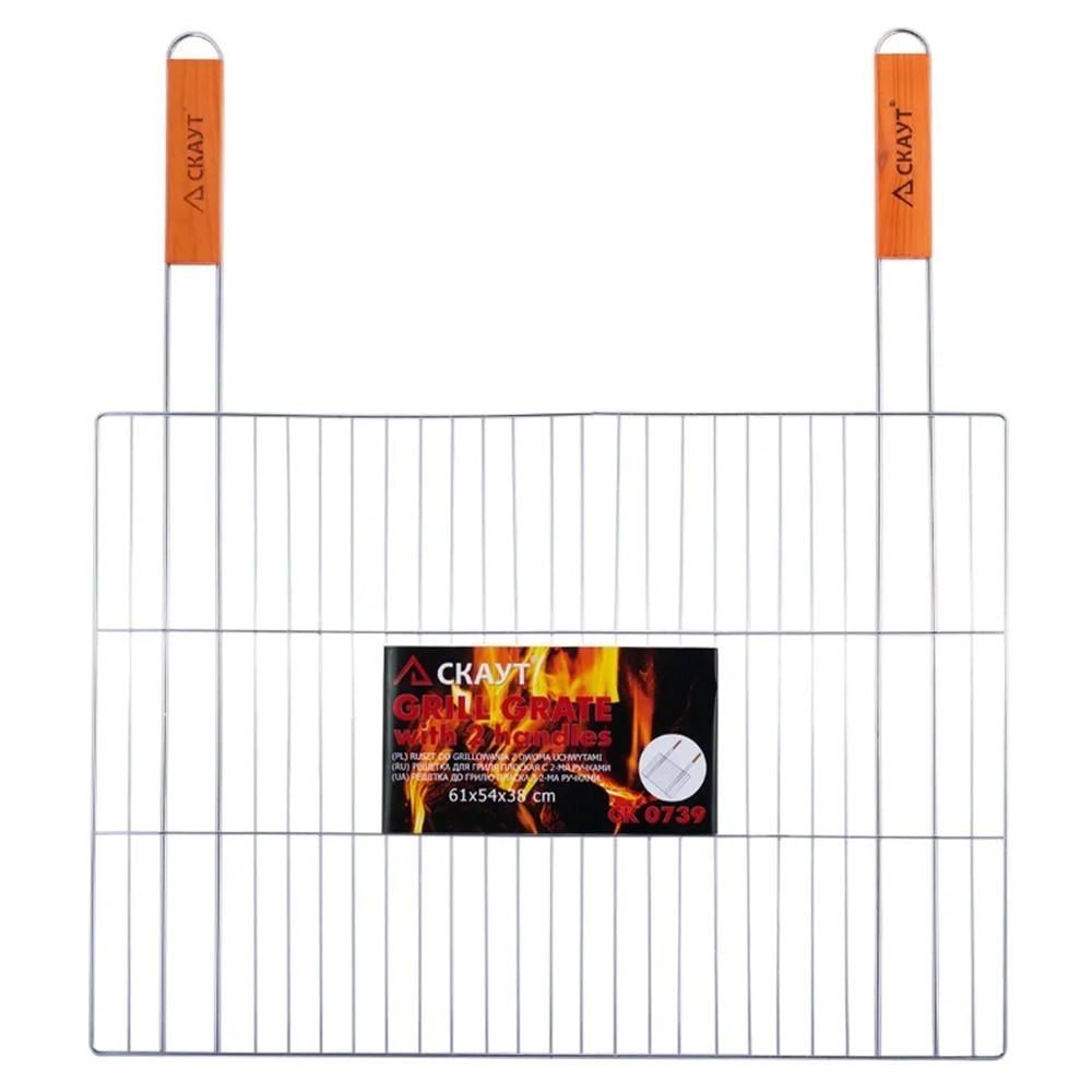 Решетка для барбекю Kamille Скаут 54х38 см (KM-0739)