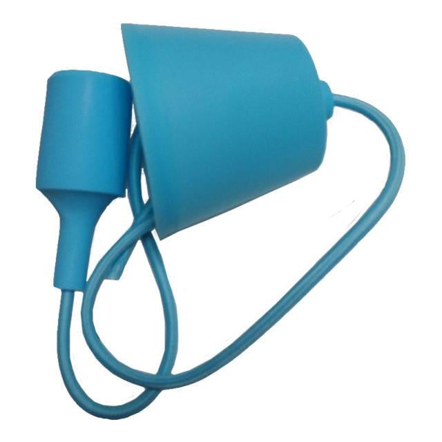 Світильник силіконовий Lumano ART-LOFT E27 Блакитний - фото 1