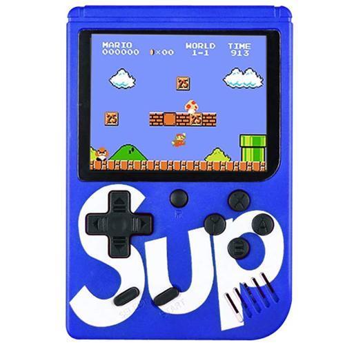 Приставка ігрова з AV-підключенням Sup Game Box 400в1 Блакитний