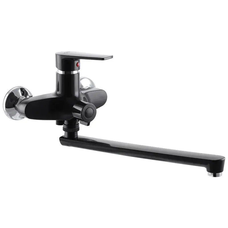 Смеситель для ванны PLAMIX Oscar-006 однорычажный Черный (PM0600)