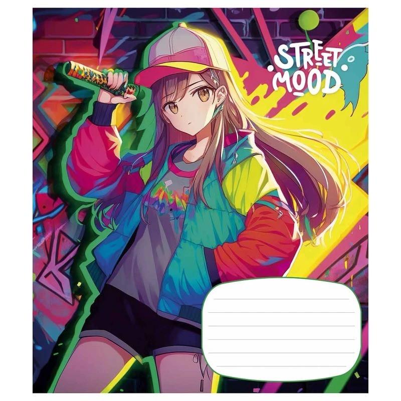 Зошит учнівський "Manga style" 024-3272L-2 в лінію 24 аркуша