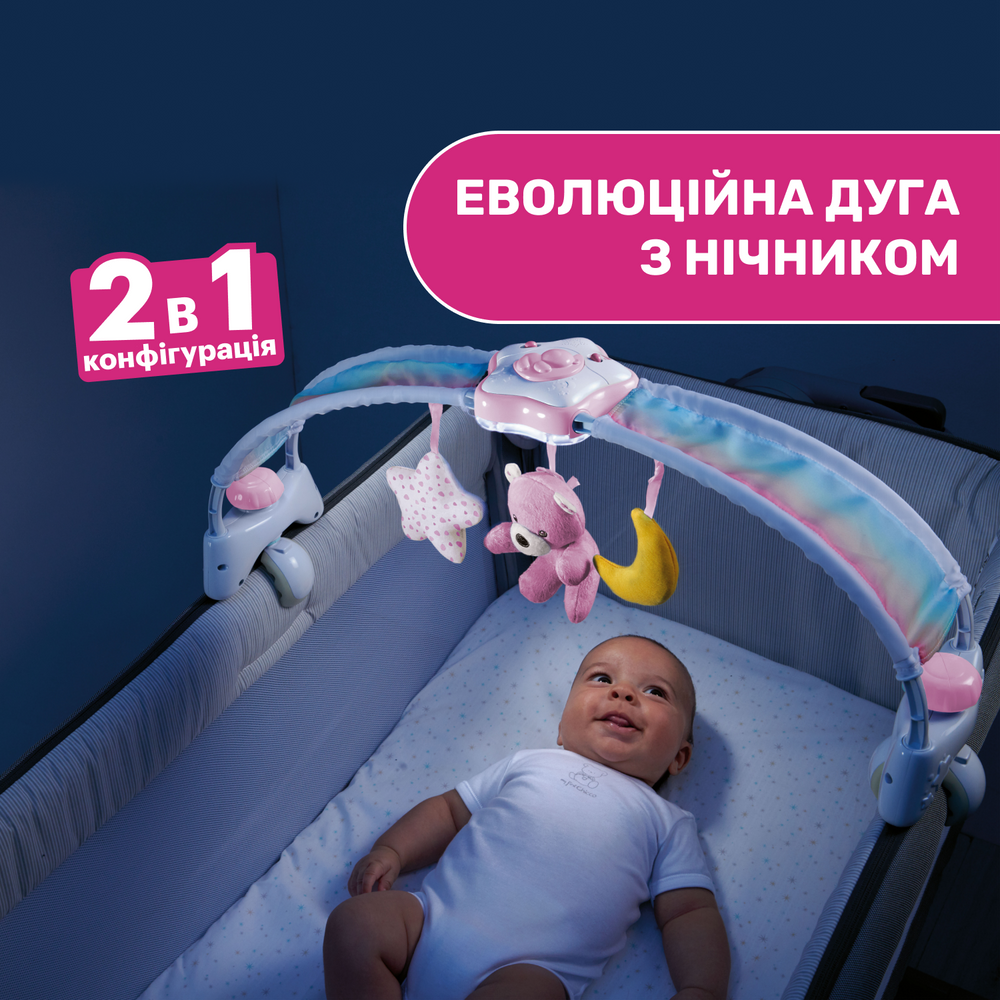 Панель музыкальная Chicco Радужное сияние игровая Розовый (143230) - фото 2