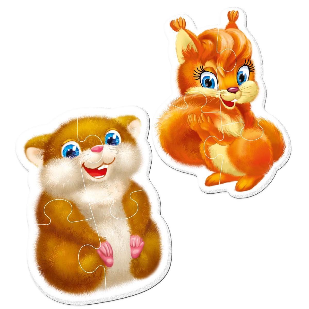 Гра розвиваюча Vladi Toys магнітні бейбі пазли Пухнастики (VT3208-18) - фото 2 Гра розвиваюча Vladi Toys магнітні бейбі пазли Пухнастики (VT3208-18) - фото 2