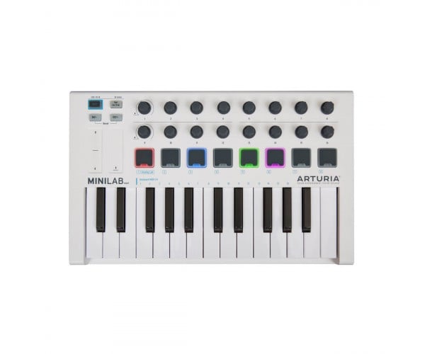 MIDI-клавиатура/контроллер Arturia MiniLab MKII White MIDI-клавиатура/контроллер Arturia MiniLab MKII White