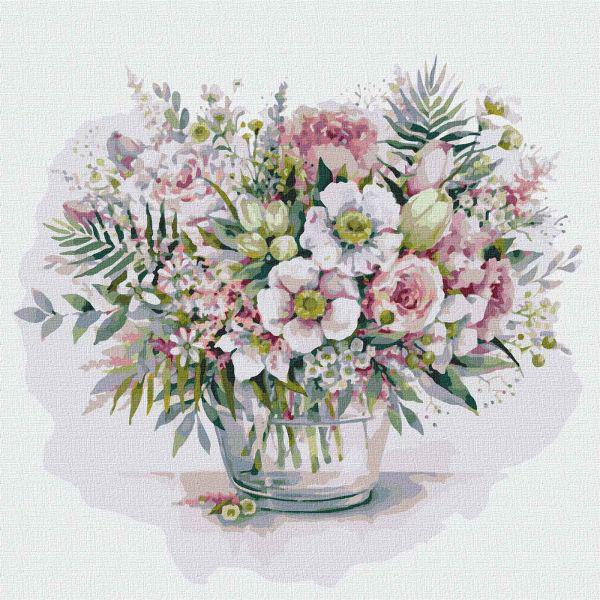 Картина по номерам Живописный букет