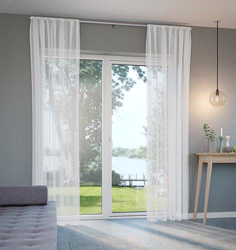 Занавеска 1х140x300 см Белый