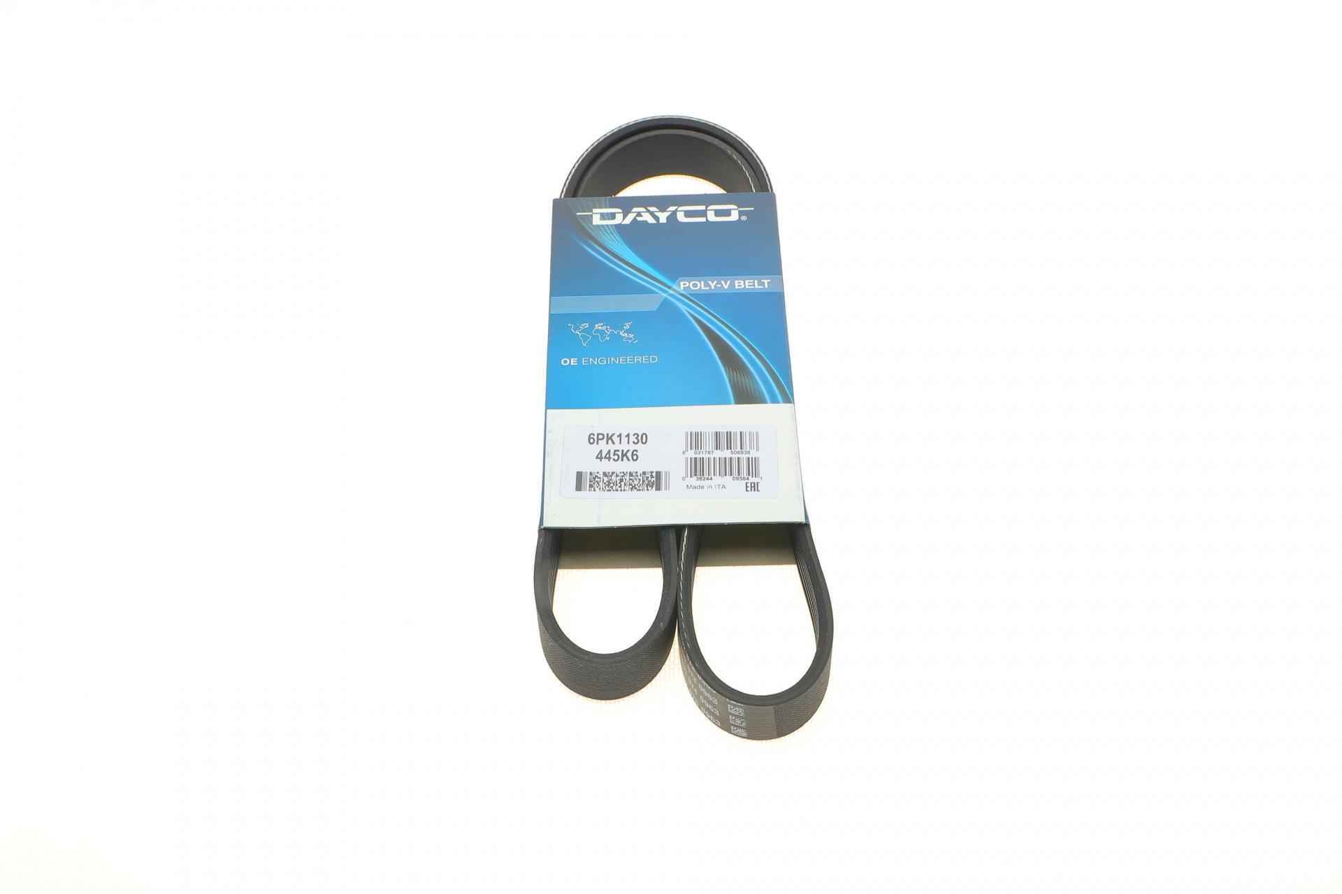 Ремень генератора DAYCO Citroen Jumper 1.9TD 94-02 ALT,PS (6PK1130)