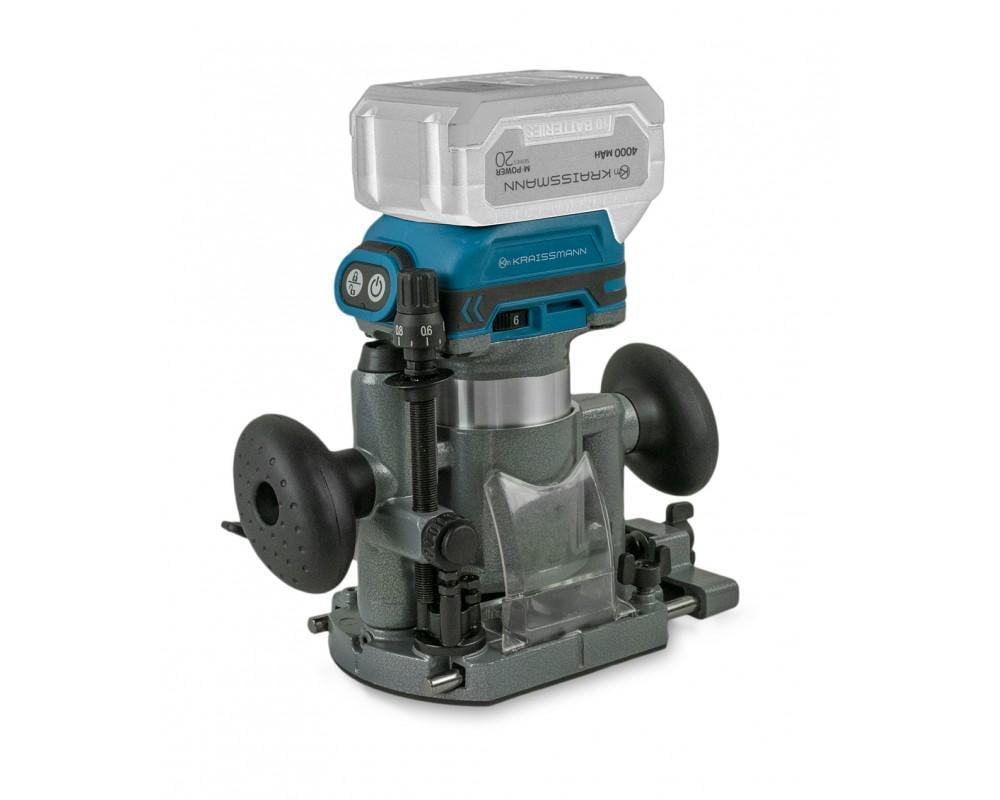 Фрезер-трімер акумуляторний KRAISSMANN 681 AOFT-BL 20 (28924290) - фото 2 Фрезер-трімер акумуляторний KRAISSMANN 681 AOFT-BL 20 (28924290) - фото 2
