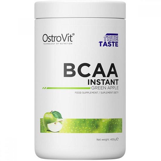 Амінокислота BCAA для спорту OstroVit BCAA Instant 400 г 40 порцій Green Apple