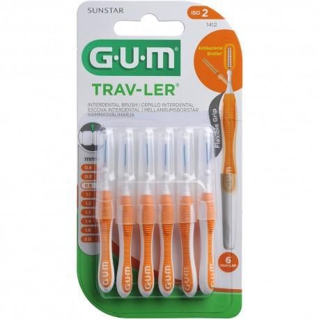 Межзубные щетки GUM Trav-Ler 0,9 мм