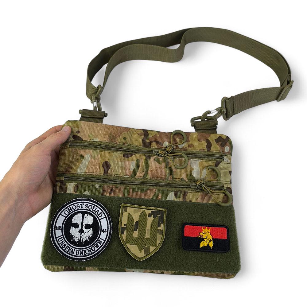 Сумка мужская нагрудная военная (521254) - фото 47 Сумка мужская нагрудная военная (521254) - фото 47