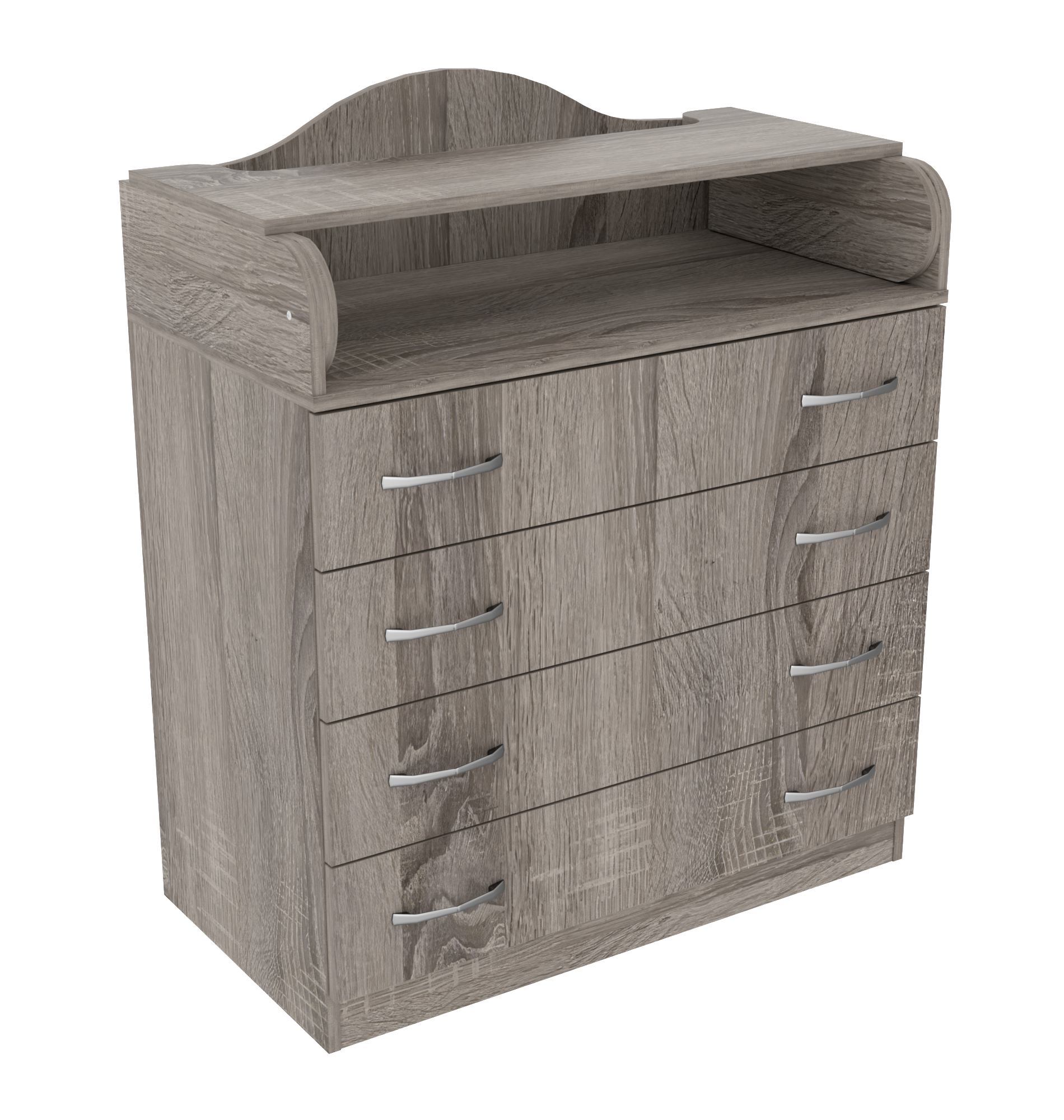 Комод пеленальный Континент-1 Дуб сонома трюфель (30742622)