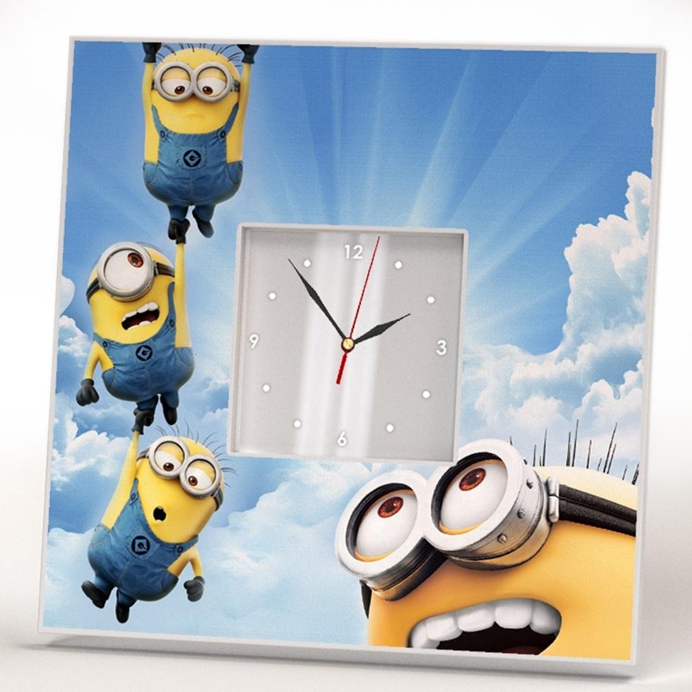 Часы мультфильм "Minions" 260x260 мм (C00788)