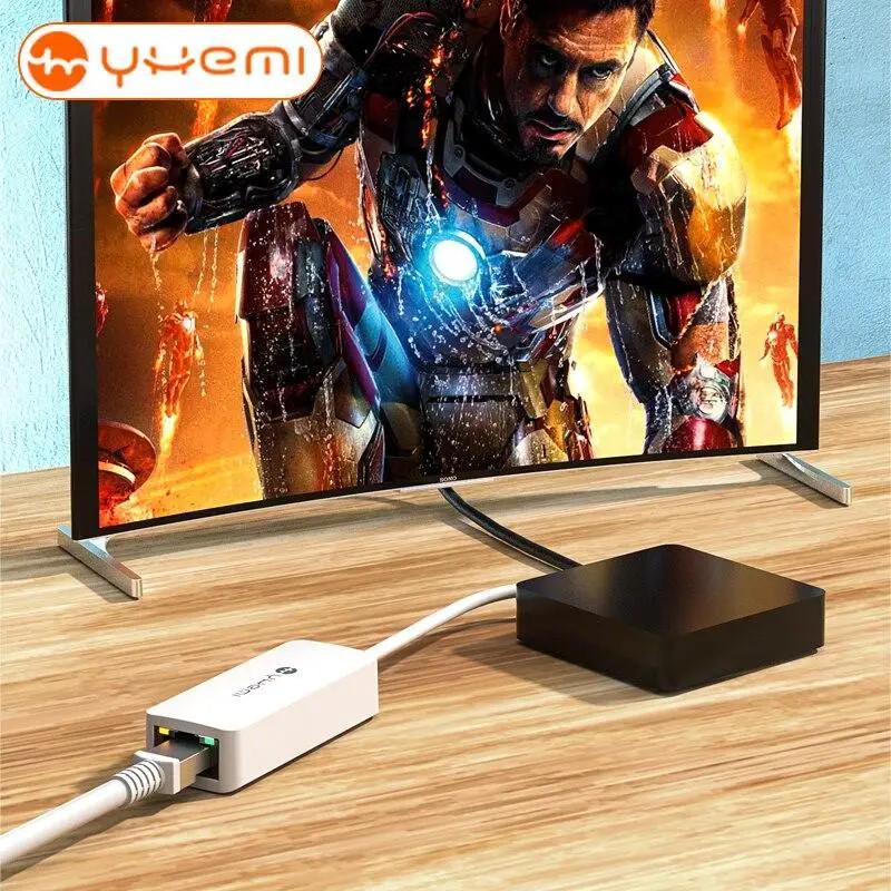 Карта сетевая гигабитная Yhemi MU702 USB (230059) - фото 6